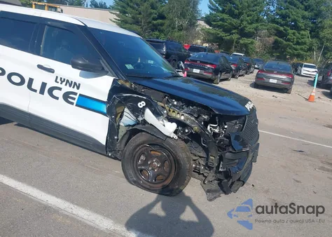 2024 Ford Police Interceptor from USA, damaged, VIN 1FM5K8AB1RGA82433